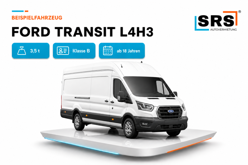 Transporter Lang mit Hochdach (XL)
